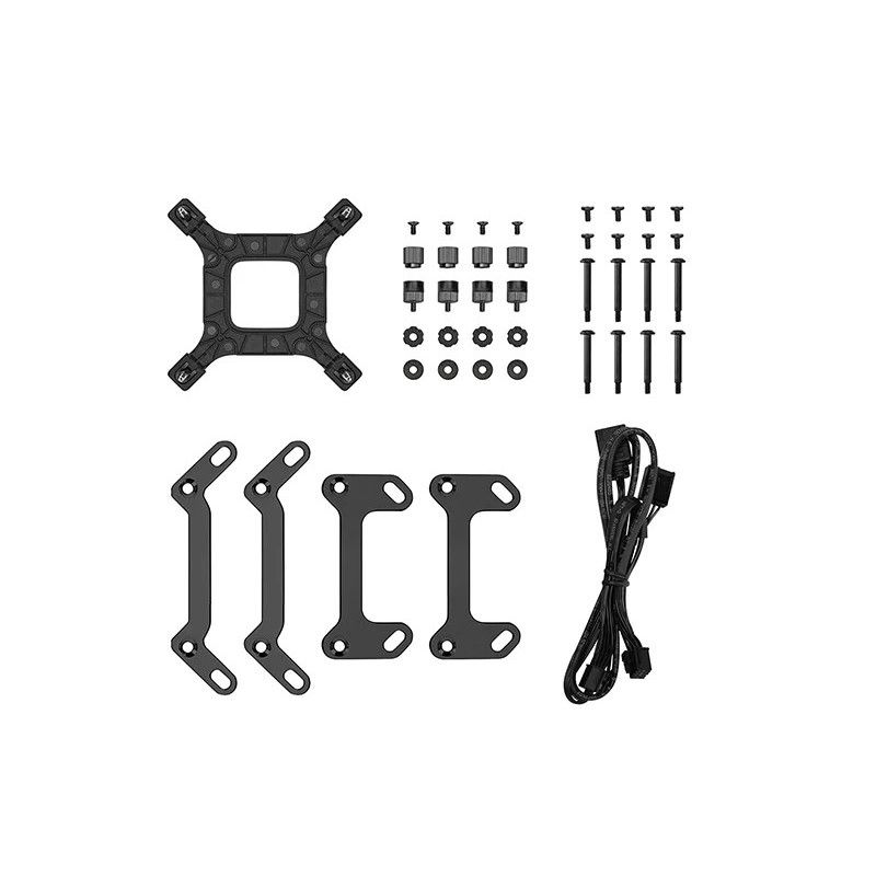 DeepCool LM240 Processeur Kit de refroidissement du liquide 12 cm Noir 1 pièce(s) · Watercooling · Informat Systems Strasb... (image 2)
