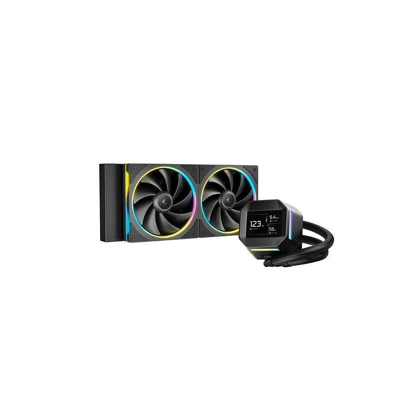 DeepCool LM240 Processeur Kit de refroidissement du liquide 12 cm Noir 1 pièce(s) · Watercooling · Informat Systems Strasb... (image 6)