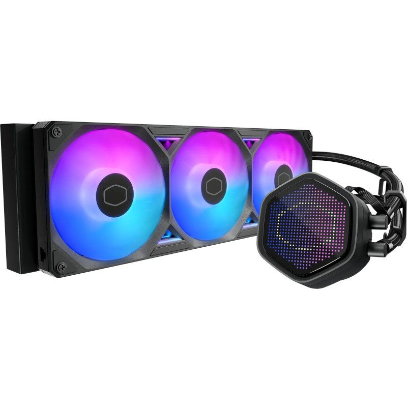 Cooler Master MasterLiquid Atmos II 360 Pixel LED Black Processeur Kit de refroidissement du liquide 12 cm Noir 1 pièce(s)... (image 2)
