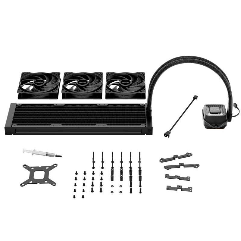 be quiet! PURE LOOP 3 Processeur Refroidisseur de liquide tout-en-un 12 cm Noir 1 pièce(s) · Watercooling · Informat Syste... (image 3)