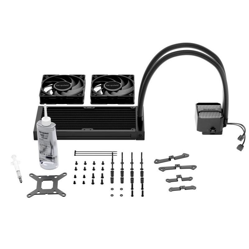 be quiet! Silent Loop 3 240 mm | Système de refroidissement liquide tout-en-un, 240 mm, noir, socket Intel et AMD · Waterc... (image 7)