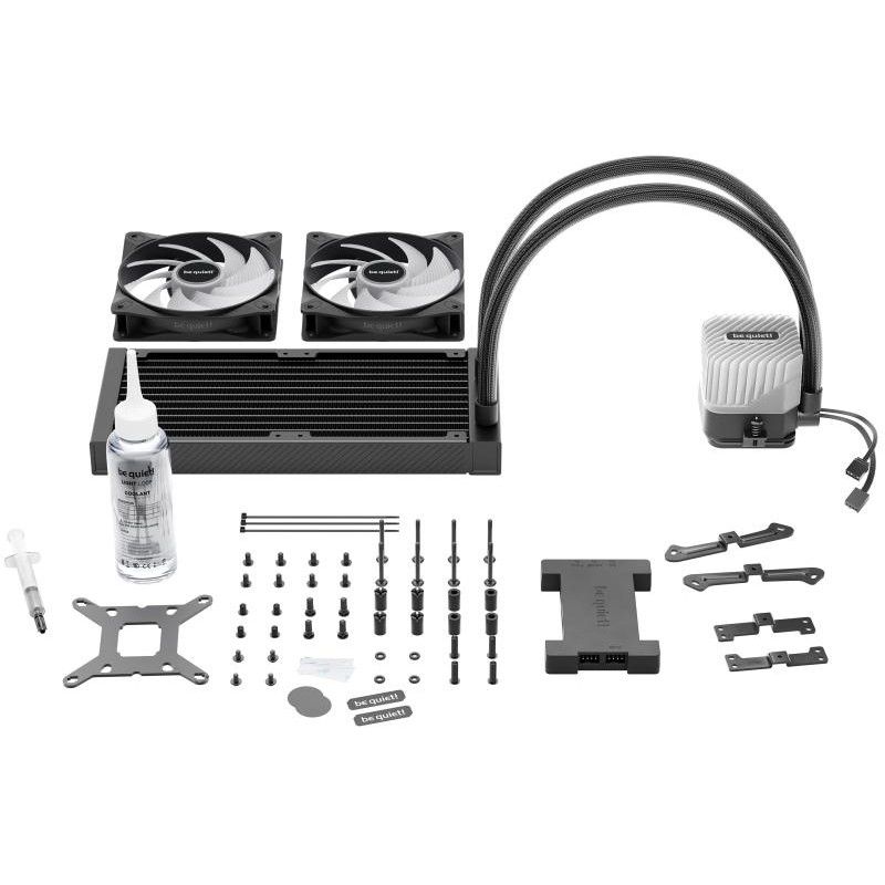 be quiet! Light Loop 240 mm | Système de refroidissement liquide tout-en-un, 240 mm, noir, socket Intel et AMD, ARGB · Wat... (image 7)