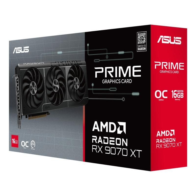 ASUS Prime -RX9070XT-O16G AMD Radeon RX 9070 XT 16 Go GDDR6 · Cartes graphiques · Informat Systems Strasbourg (image 12)