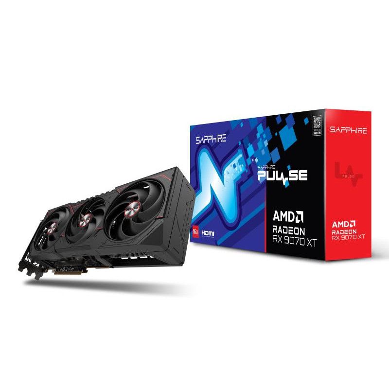 Sapphire PULSE Radeon RX 9070 XT AMD 16 Go GDDR6 · Cartes graphiques · Informat Systems Strasbourg (image 8)