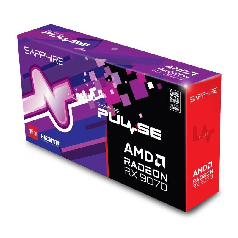 Sapphire PULSE Radeon RX 9070 AMD 16 Go GDDR6 · Cartes graphiques · Informat Systems Strasbourg (image 6)