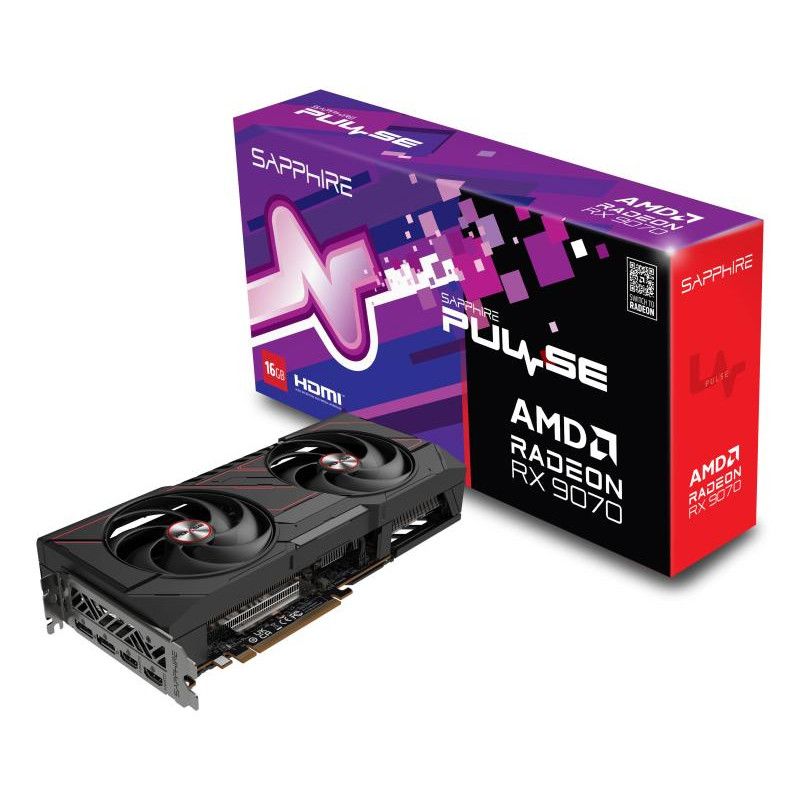 Sapphire PULSE Radeon RX 9070 AMD 16 Go GDDR6 · Cartes graphiques · Informat Systems Strasbourg (image 7)