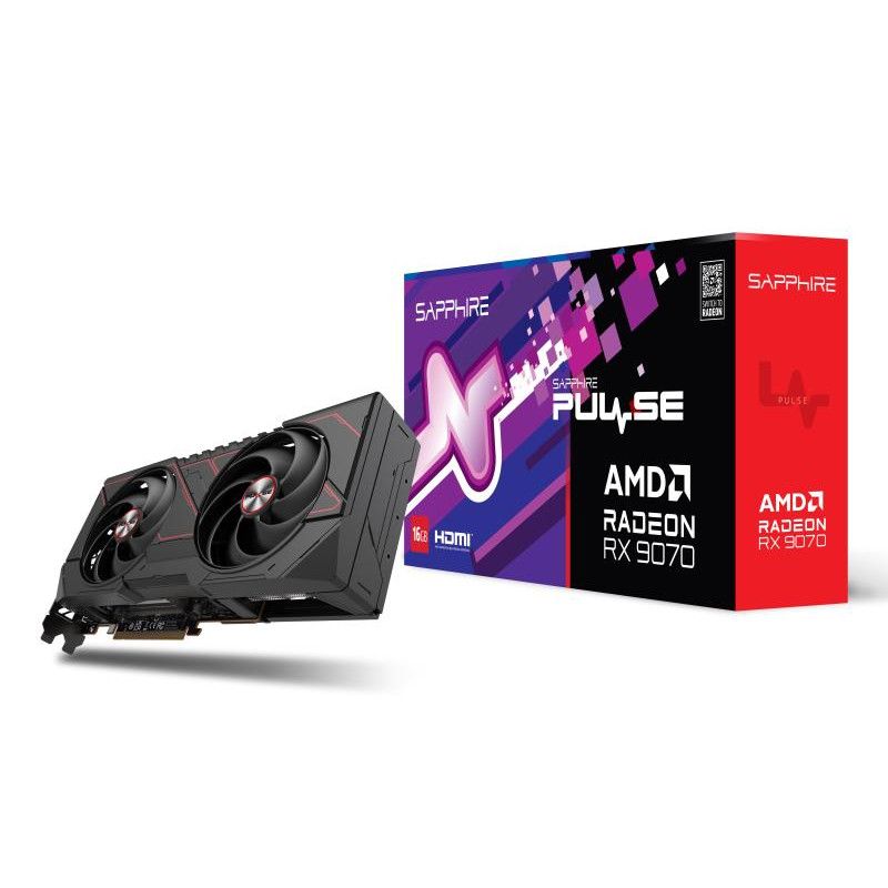 Sapphire PULSE Radeon RX 9070 AMD 16 Go GDDR6 · Cartes graphiques · Informat Systems Strasbourg (image 8)