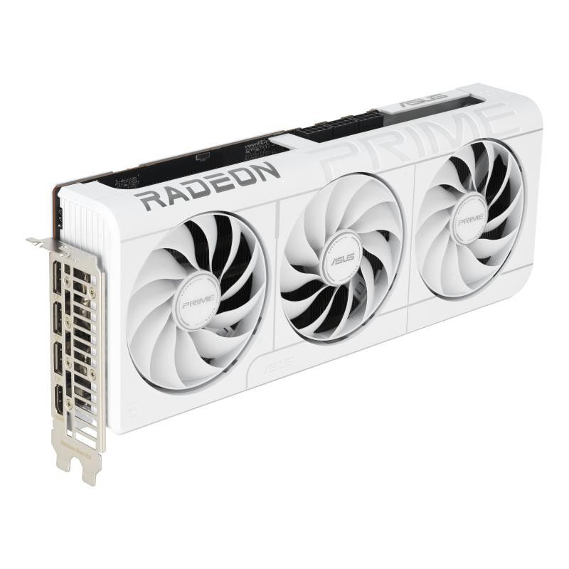 ASUS Prime -RX9070XT-O16G-WHITE AMD Radeon RX 9070 XT 16 Go GDDR6 · Cartes graphiques · Informat Systems Strasbourg (image 2)