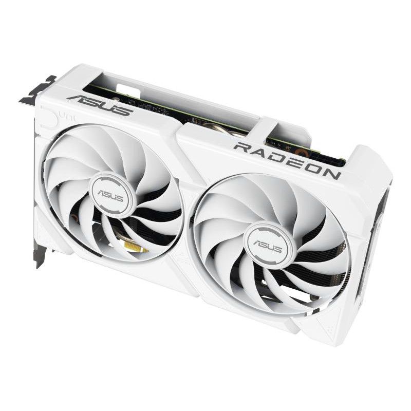 ASUS Dual -RX9060XT-16G-WHITE AMD Radeon RX 9060 XT 16 Go GDDR6 · Cartes graphiques · Informat Systems Strasbourg (image 12)