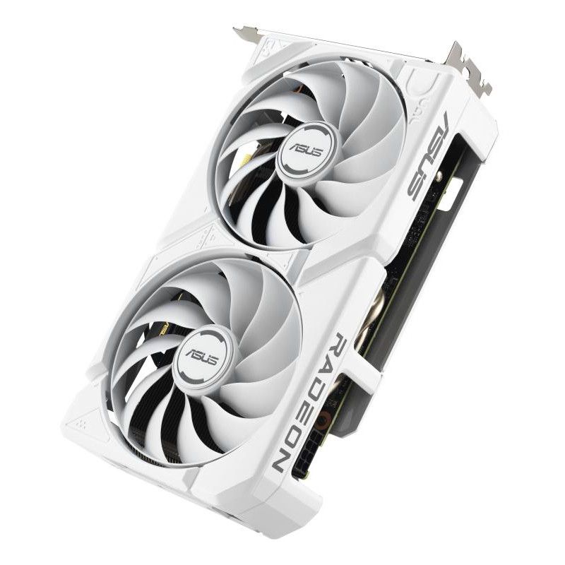 ASUS Dual -RX9060XT-16G-WHITE AMD Radeon RX 9060 XT 16 Go GDDR6 · Cartes graphiques · Informat Systems Strasbourg (image 14)