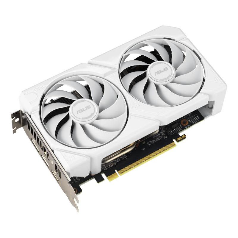 ASUS Dual -RX9060XT-16G-WHITE AMD Radeon RX 9060 XT 16 Go GDDR6 · Cartes graphiques · Informat Systems Strasbourg (image 3)
