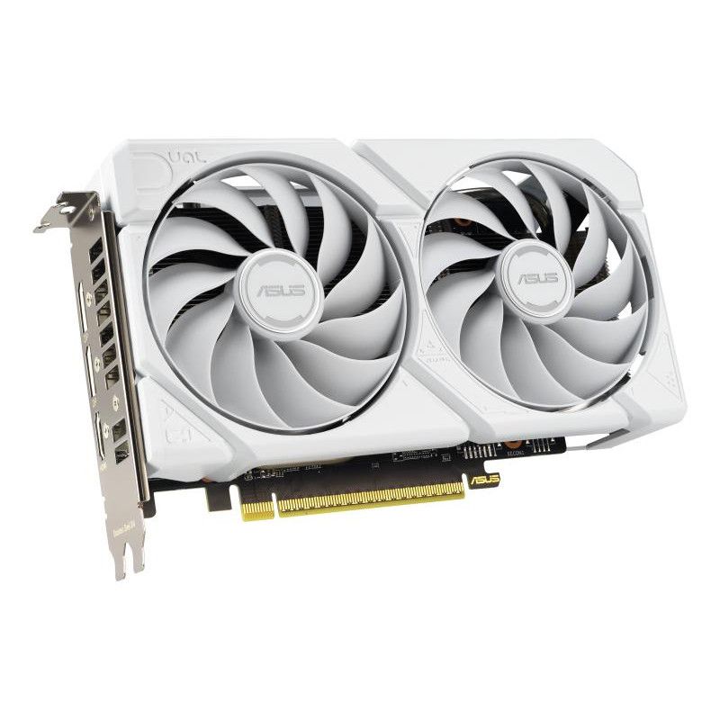 ASUS Dual -RX9060XT-16G-WHITE AMD Radeon RX 9060 XT 16 Go GDDR6 · Cartes graphiques · Informat Systems Strasbourg (image 4)