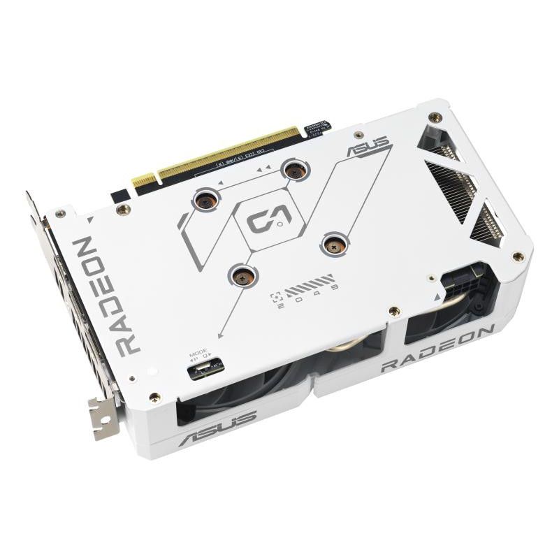 ASUS Dual -RX9060XT-16G-WHITE AMD Radeon RX 9060 XT 16 Go GDDR6 · Cartes graphiques · Informat Systems Strasbourg (image 6)