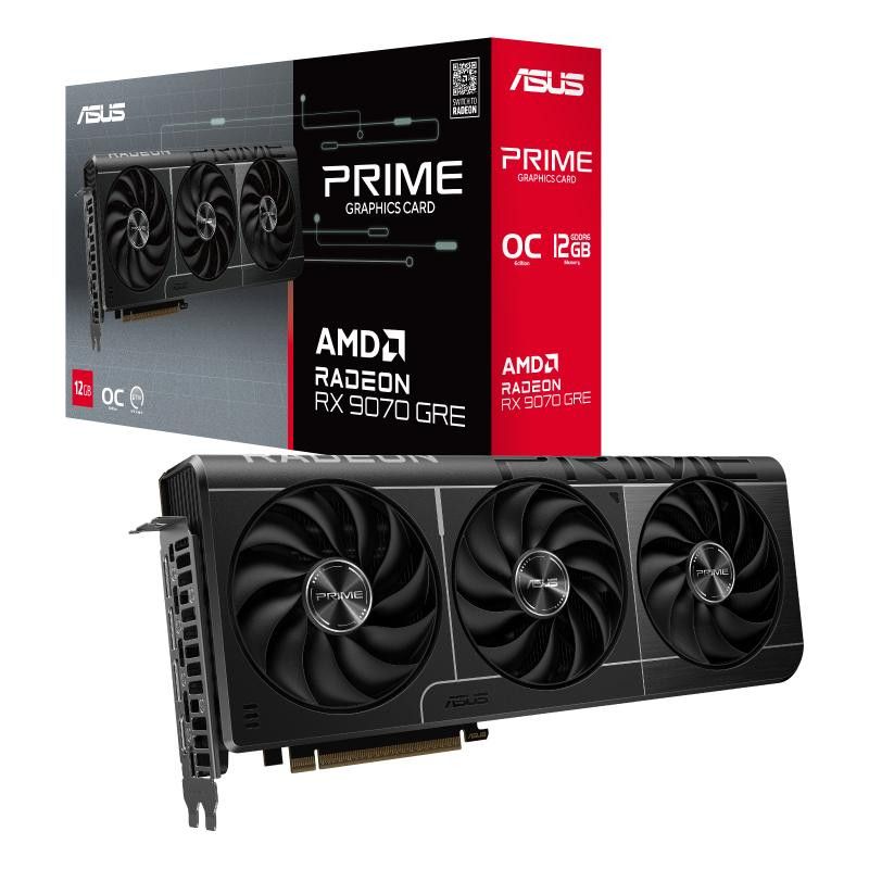 ASUS Prime -RX9070GRE-O12G AMD Radeon RX 9070 GRE 12 Go GDDR6 · Cartes graphiques · Informat Systems Strasbourg (image 11)
