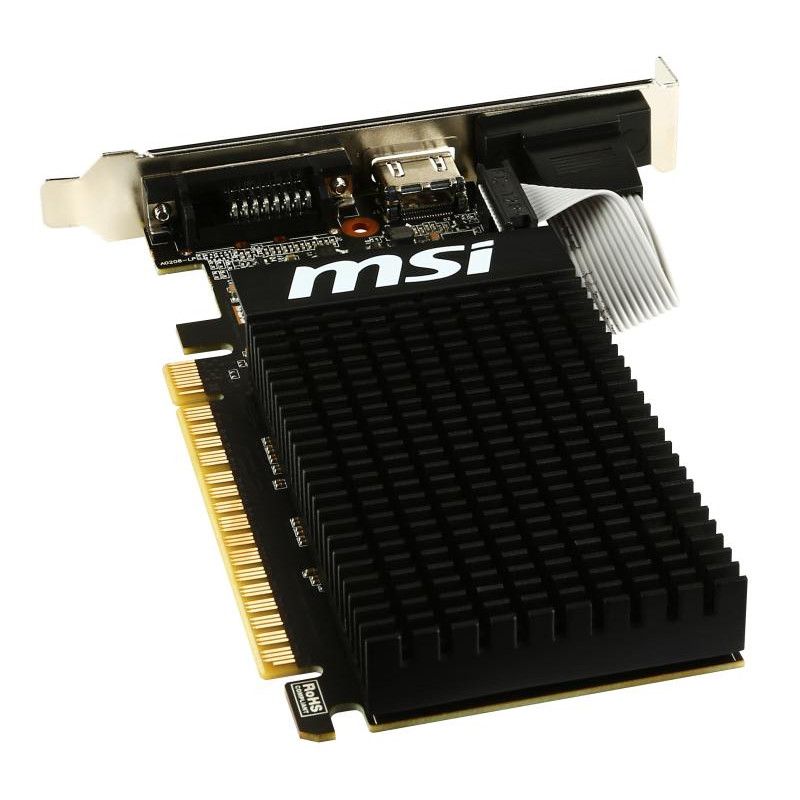 MSI GT 710 2GD3H LP carte graphique NVIDIA GeForce GT 710 2 Go GDDR3 · Cartes graphiques · Informat Systems Strasbourg (image 5)