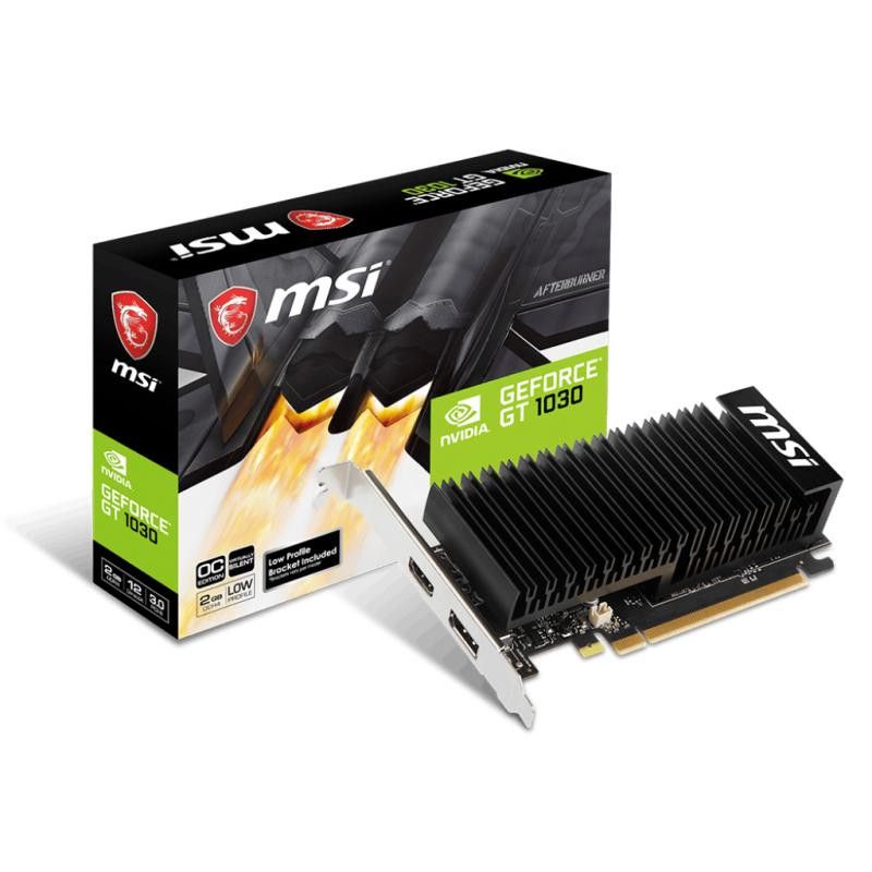 MSI GT 1030 2GHD4 LP OC · Cartes graphiques · Informat Systems Strasbourg