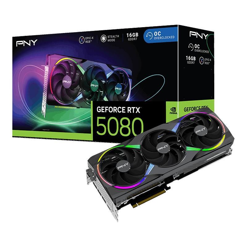 PNY VCG508016TFXXPB1-O carte graphique NVIDIA GeForce RTX 5080 16 Go GDDR7 · Cartes graphiques · Informat Systems Strasbourg (image 9)