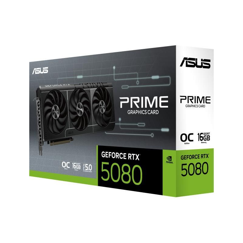 ASUS Prime -RTX5080-O16G NVIDIA GeForce RTX 5080 16 Go GDDR7 · Cartes graphiques · Informat Systems Strasbourg (image 12)