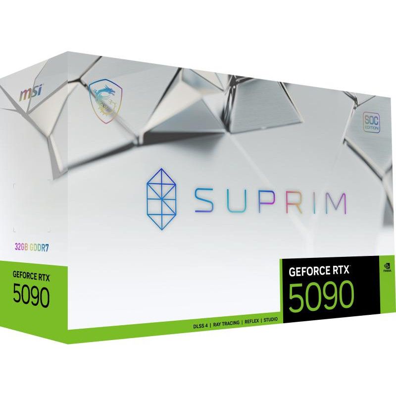 MSI SUPRIM GEFORCE RTX 5090 32G SOC carte graphique NVIDIA 32 Go GDDR7 · Cartes graphiques · Informat Systems Strasbourg (image 2)