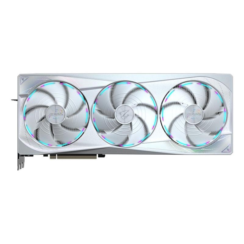GIGABYTE AORUS GeForce RTX 5080 MASTER ICE 16G Carte Graphique - 16 Go GDDR7, 256 bits, PCI-E 5.0, 2805MHz Core Clock, 3 x... (image 2)