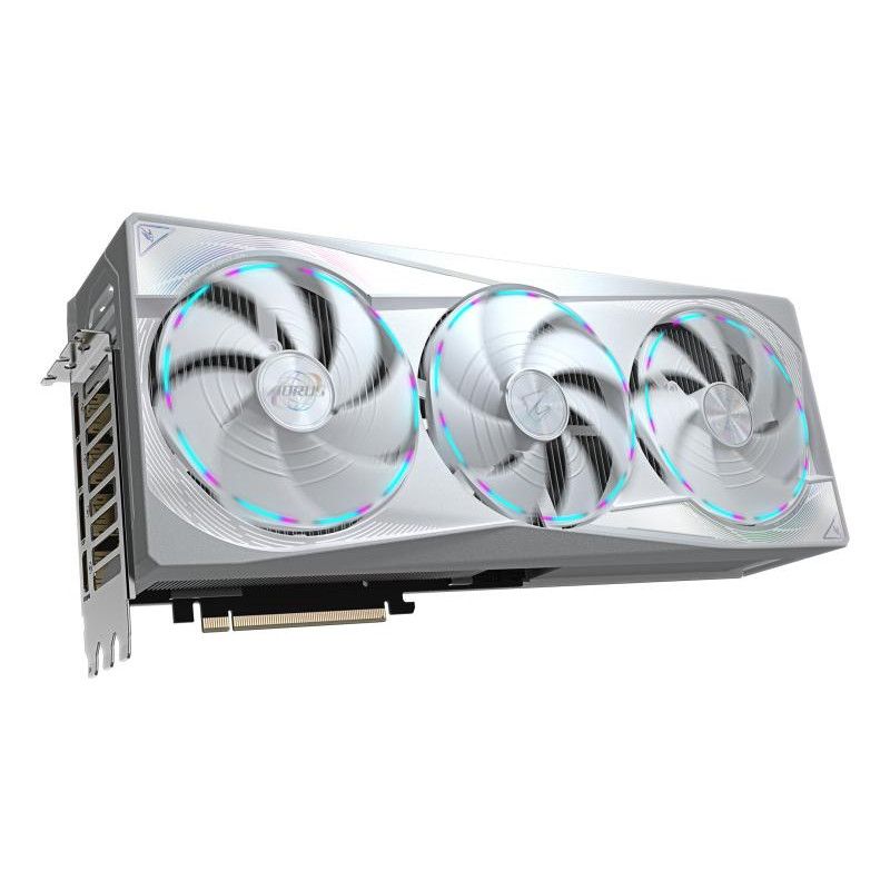 GIGABYTE AORUS GeForce RTX 5080 MASTER ICE 16G Carte Graphique - 16 Go GDDR7, 256 bits, PCI-E 5.0, 2805MHz Core Clock, 3 x... (image 3)