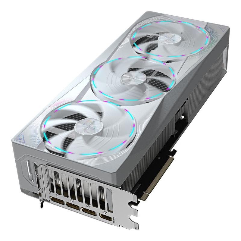 GIGABYTE AORUS GeForce RTX 5080 MASTER ICE 16G Carte Graphique - 16 Go GDDR7, 256 bits, PCI-E 5.0, 2805MHz Core Clock, 3 x... (image 4)