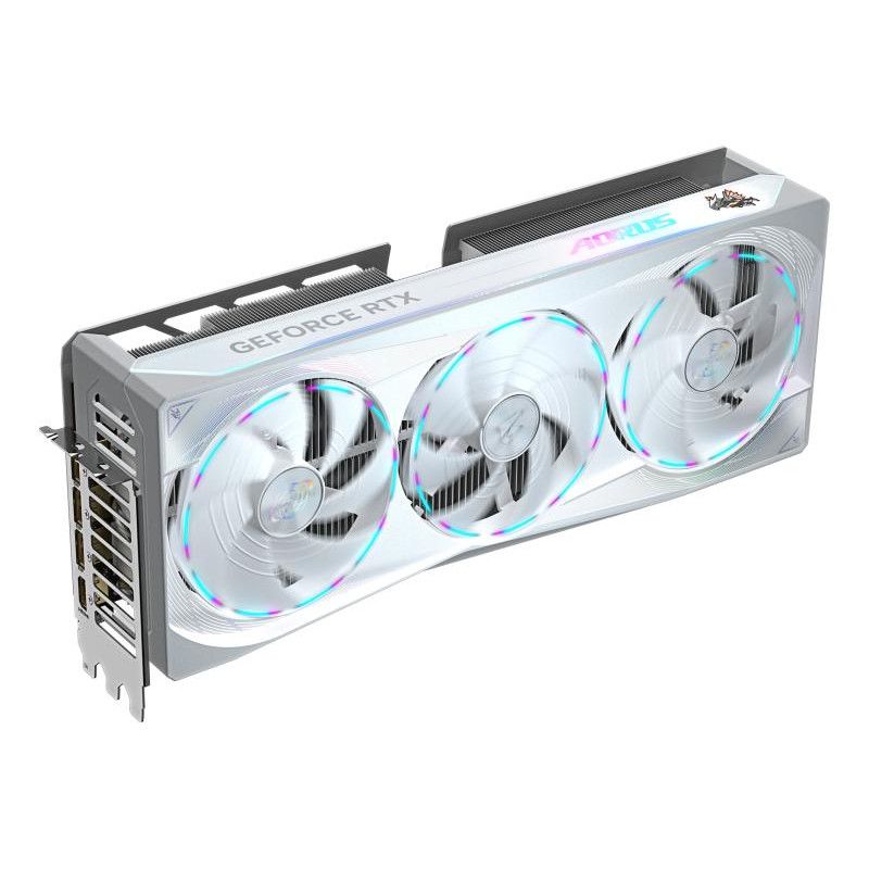 GIGABYTE AORUS GeForce RTX 5080 MASTER ICE 16G Carte Graphique - 16 Go GDDR7, 256 bits, PCI-E 5.0, 2805MHz Core Clock, 3 x... (image 5)