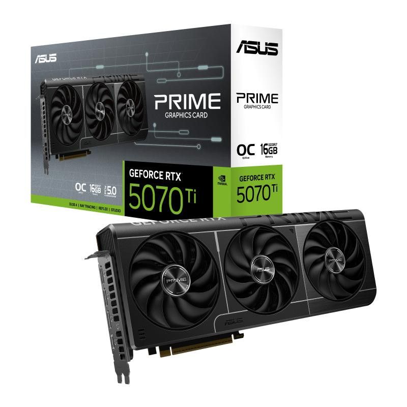 ASUS Prime -RTX5070TI-O16G NVIDIA GeForce RTX 5070 Ti 16 Go GDDR7 · Cartes graphiques · Informat Systems Strasbourg (image 12)