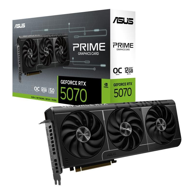 ASUS Prime -RTX5070-O12G NVIDIA GeForce RTX 5070 12 Go GDDR7 · Cartes graphiques · Informat Systems Strasbourg (image 11)