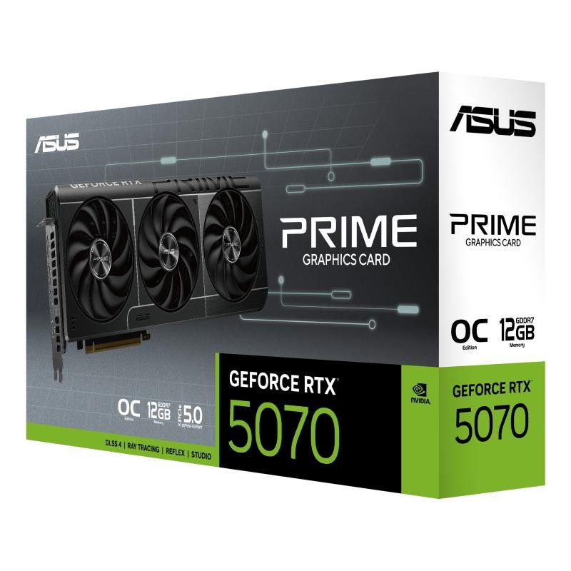 ASUS Prime -RTX5070-O12G NVIDIA GeForce RTX 5070 12 Go GDDR7 · Cartes graphiques · Informat Systems Strasbourg (image 12)