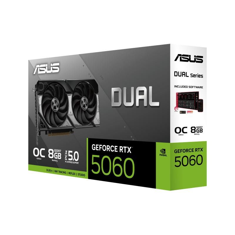 ASUS Dual -RTX5060-O8G NVIDIA GeForce RTX 5060 8 Go GDDR7 · Cartes graphiques · Informat Systems Strasbourg (image 15)