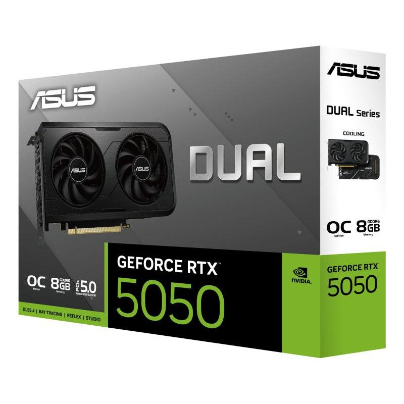 ASUS Dual -RTX5050-O8G NVIDIA GeForce RTX 5050 8 Go GDDR6 · Cartes graphiques · Informat Systems Strasbourg (image 13)