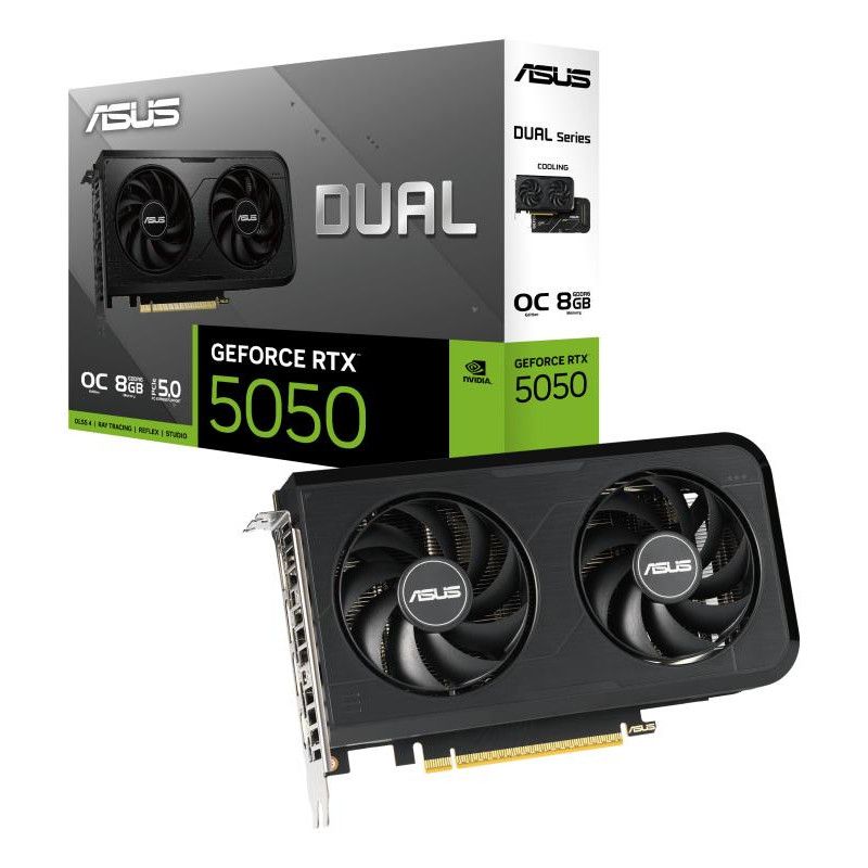 ASUS Dual -RTX5050-O8G NVIDIA GeForce RTX 5050 8 Go GDDR6 · Cartes graphiques · Informat Systems Strasbourg (image 14)