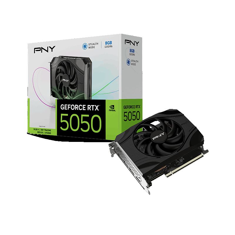 PNY GEFORCE RTX" 5050 8GB Single Fan ( VCG50508SFXPB1) · Cartes graphiques · Informat Systems Strasbourg (image 7)