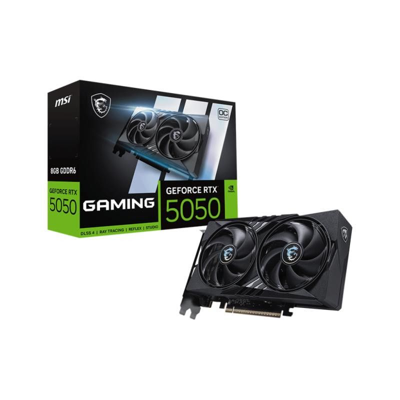 MSI GeForce RTX 5050 8G GAMING OC NVIDIA 8 Go GDDR6 · Cartes graphiques · Informat Systems Strasbourg