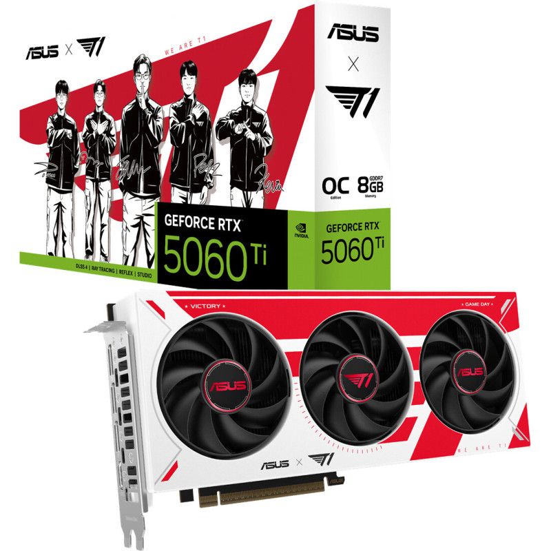 ASUS T1 GeForce RTX 5060Ti OC Edition 8GB GDDR7 · Cartes graphiques · Informat Systems Strasbourg