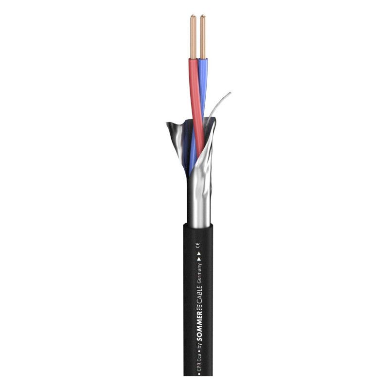 SOMMER CABLE Câble MICROPHONE 1x2x0,34mm² vendu au mètre · Informat Systems Strasbourg